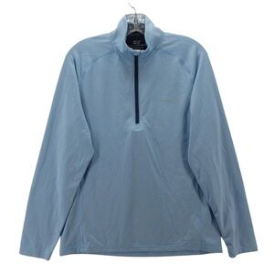 Vineyard Vines Men’s Quarter Zip Performance Pullover – Blue – Size XL